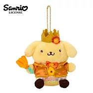 【日本正版授權】三麗鷗 鮮花系列 玩偶吊飾 吊飾 娃娃/絨毛玩偶 - 布丁狗