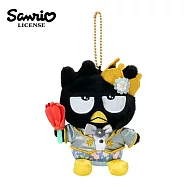 【日本正版授權】三麗鷗 鮮花系列 玩偶吊飾 吊飾 娃娃/絨毛玩偶 - 酷企鵝