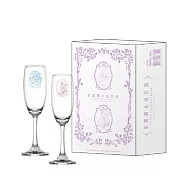 紫羅蘭永恆花園-香檳杯禮盒 Violet