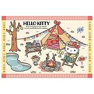 Hello Kitty【露營系列】紮營烤魚拼圖300片