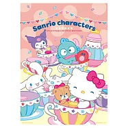 Sanrio characters旋轉咖啡杯拼圖520片