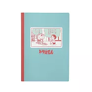 【日本Green Flash】哆啦A夢系列 橫線筆記本A5 ‧ 藍色