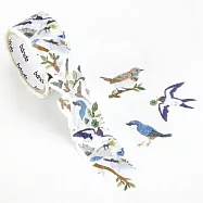 【日本bande】日本貼紙型和紙膠帶 ‧ 刺繡之森-小鳥