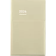 KOKUYO JIBUN 2026手帳DIARY Biz mini (B6變形)-精裝米