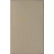 KOKUYO JIBUN 2026手帳DIARY Lite mini薄型款-小麥