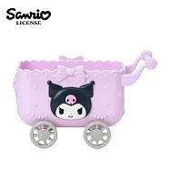 【日本正版授權】三麗鷗 迷你推車 收納盒/飾品盒 - 酷洛米