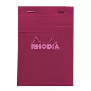 【Rhodia|Basic】輕甜馬卡龍_N°13上掀式筆記本 _A6_ 5x5方格_80g 80張_ 李紫