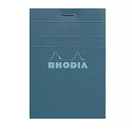 【Rhodia|Basic】輕甜馬卡龍_N&deg;11上掀式筆記本 _N11_ 5x5方格_80g 80張_ 孔雀綠