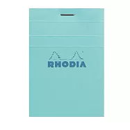 【Rhodia|Basic】輕甜馬卡龍_N°11上掀式筆記本 _N11_ 5x5方格_80g 80張_ 天空藍