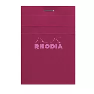【Rhodia|Basic】輕甜馬卡龍_N&deg;11上掀式筆記本 _N11_ 5x5方格_80g 80張_ 李紫