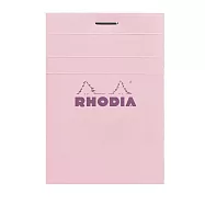 【Rhodia|Basic】輕甜馬卡龍_N°11上掀式筆記本 _N11_ 5x5方格_80g 80張_ 櫻粉