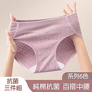 【Missking 1983】茶多酚抑菌加長襠中腰棉柔內褲 (三件組) L