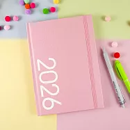 【conifer綠的事務】2026年25K玩色精裝直式週誌 芍藥粉