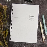 【conifer綠的事務】2026年16K直式週誌內頁 適用26孔孔夾 活頁內頁