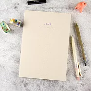 【conifer綠的事務】2026年25K暮光之絮軟背精裝八分割週誌 葡萄口味