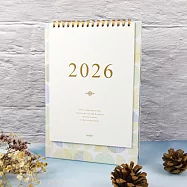 【conifer綠的事務】2026年25K時間絮語直式桌曆 線線圈圈
