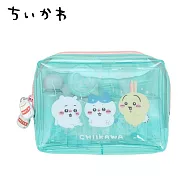 【日本正版授權】吉伊卡哇 旅行用分裝瓶組 Chiikawa - 綠色款