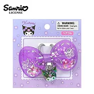 【日本正版授權】三麗鷗 蝴蝶結造型 流沙髮圈 - 酷洛米