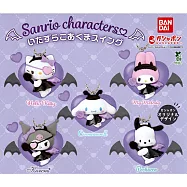 【日本正版授權】全套5款 三麗鷗小惡魔吊飾 扭蛋/轉蛋 822216