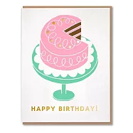 【Fugu Fugu Press】Bday Pink Frosted Cake 生日卡 #FF0540