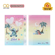 sun-star L型A4五夾層資料夾 史迪奇系列 史迪奇夏日海灘