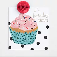 【Caroline Gardner】杯子蛋糕 生日立體卡