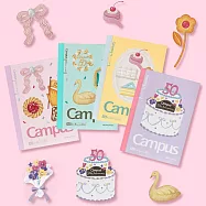 KOKUYO 上海博限定插畫家筆記本- A6(4入)