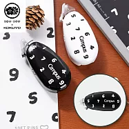 KOKUYO SOUSOU×Campus經典可替換式好黏便利貼(6mm×8m)- 經典黑