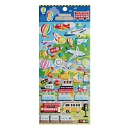 樂彩森林 汽車 PU泡棉貼-陸海空篇