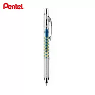 (買2支限量送福氣包)PENTEL ENERGEL 極速鋼珠筆0.5 和炳-青海波藍