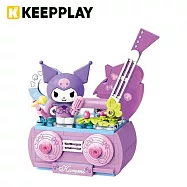 【正版授權】KEEPPLAY 積木公仔 三麗鷗 泳池系列 酷洛米 啟蒙積木/Qman