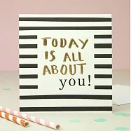 【Caroline Gardner】TODAY IS ALL ABOUT YOU 生日卡 #HEY008