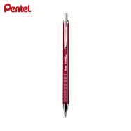 (限量送福氣包)PENTEL ENERGEL金屬細軸鋼珠筆 紅