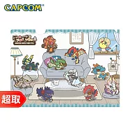 Capcom《周邊》魔物獵人 Mon de fo 資料夾 居家主題 * CAPCOM 卡普空 * 台灣代理版