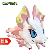 Capcom《周邊》魔物獵人 Mon de fo 擁抱絨毛玩偶 泡狐龍 * CAPCOM 卡普空 * 台灣代理版