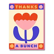【1973】Funky Tulip Thanks a Bunch 感謝卡