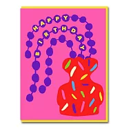 【1973】String of Pearls Birthday 生日卡