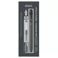 【Rhodia|Writing】scRipt _鋼筆EF_ 鈦色