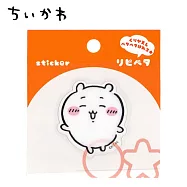 【日本正版授權】吉伊卡哇 可重複黏貼貼紙 Chiikawa - 吉伊卡哇