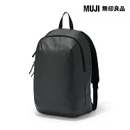 【MUJI 無印良品】植物皮革後背包 黑色