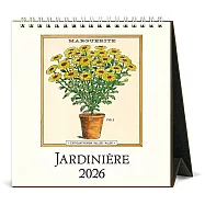 美國 Cavallini &Co. 2026 桌曆/月曆 _Jardiniere