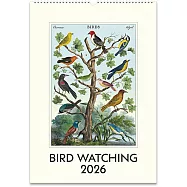 美國 Cavallini &Co. 2026 掛曆/月曆 _Bird Watching