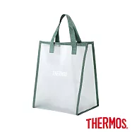 【THERMOS膳魔師】霧松綠透明購物袋(Y-BTP-MPG)