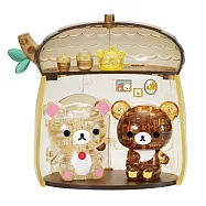 Beverly 3D水晶拼圖 - 拉拉熊&小白熊的橡實造型房子