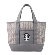 [星巴克]大象灰女神針織提袋