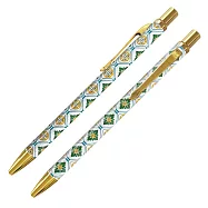【IWI】RETRO時光系列 0.5mm中性筆- 台灣花磚博物館聯名版- 金菊錦繡