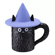 [星巴克]黑貓精靈帽溫變馬克杯