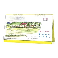 【日本A.P.J】2026 押田洋子 旅行回憶桌曆