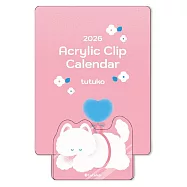 【日本A.P.J】2026 壓克力夾月曆 ‧ tutuko
