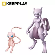 【正版授權】KEEPPLAY 積木公仔 寶可夢 組裝系列 夢幻&超夢 益智玩具/玩具 神奇寶貝